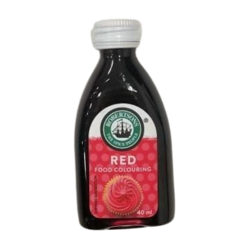 ROBERTSONS RED FOOD COLOURING 40ML