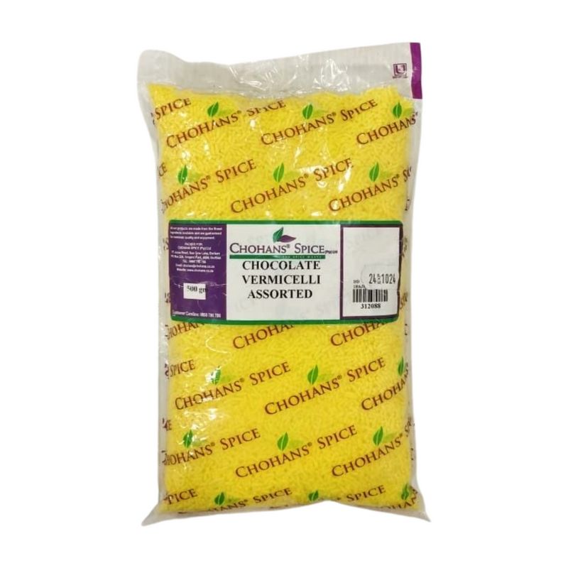 CHOCOLATE VERMICELLI YELLOW 500GM
