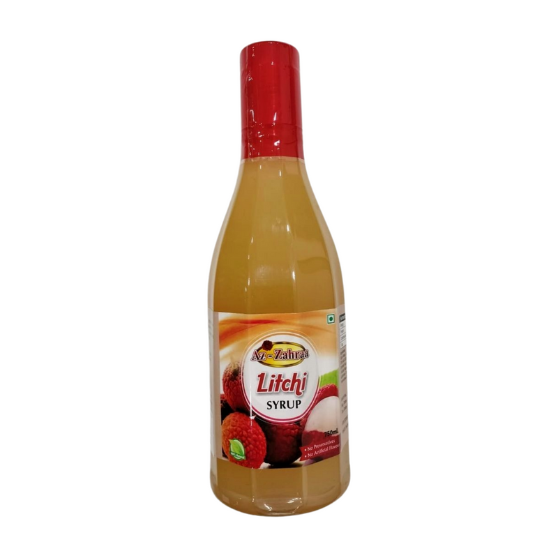 AZ-ZAHRAA LITCHI SYRUP 750ML