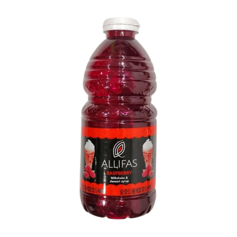 ALLIFAS RASBERRY MILKSHAKE SYRUP 375ML