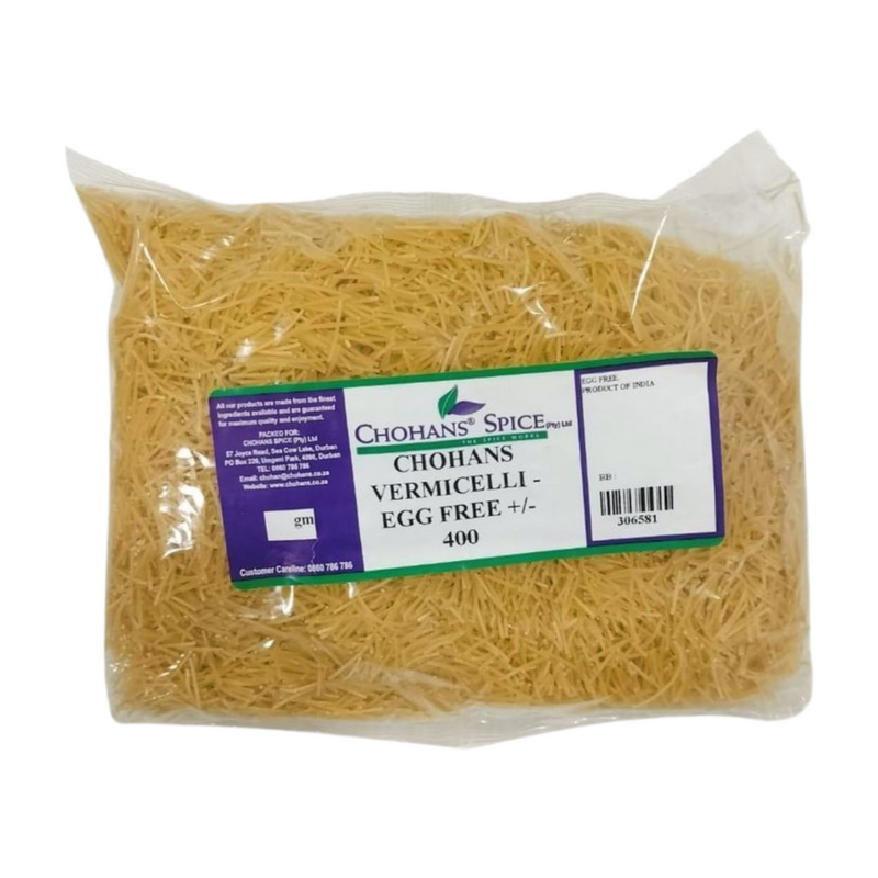 CHOHANS VERMICELLI (EGG FREE) 400GM
