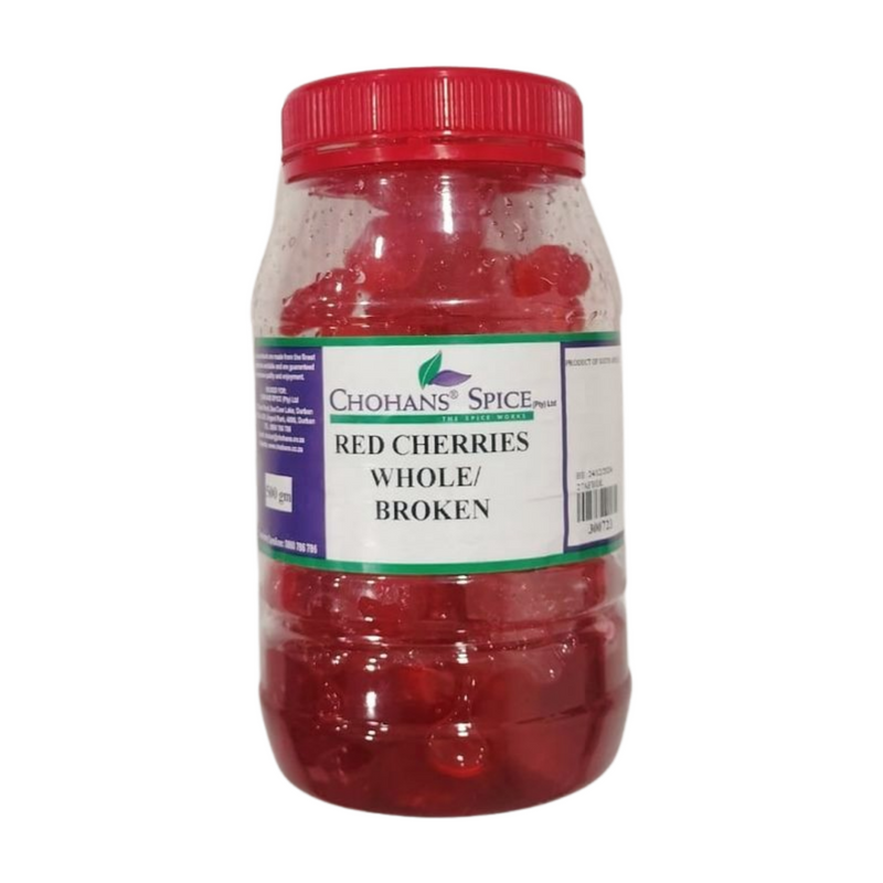 RED CHERRIES WHOLE/ BROKEN 500GM
