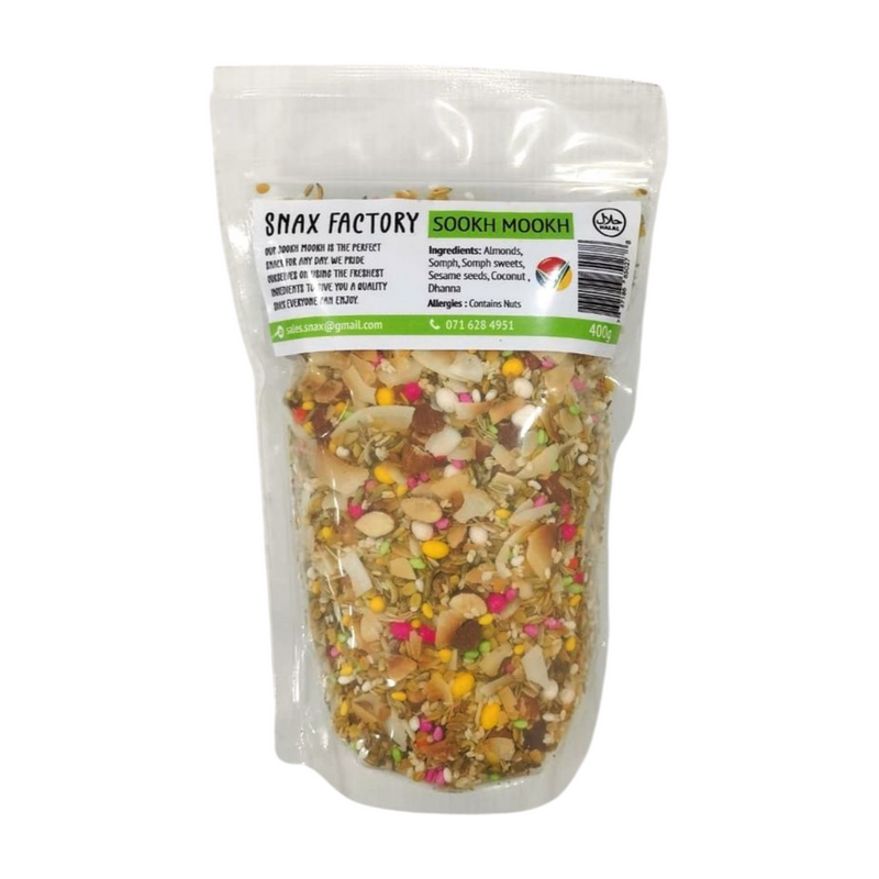 SNAX FACTORY SOOKH MOOKH 400GM