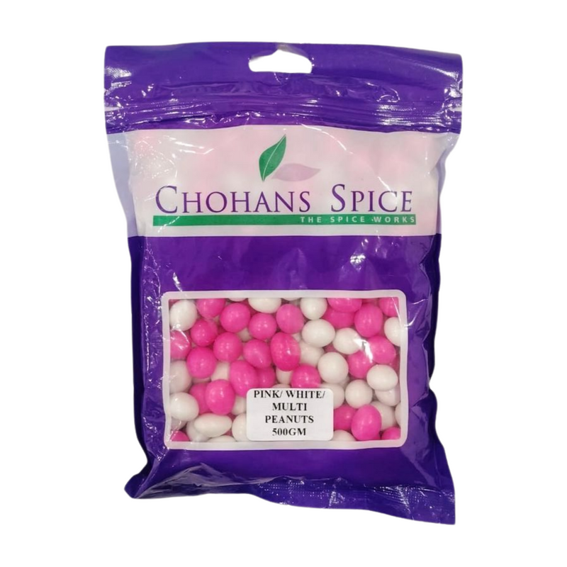 PINK & WHITE PEANUTS 500GM