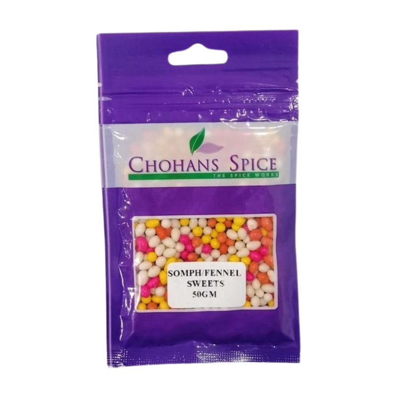SOMPH/ FENNEL SWEETS 50GM