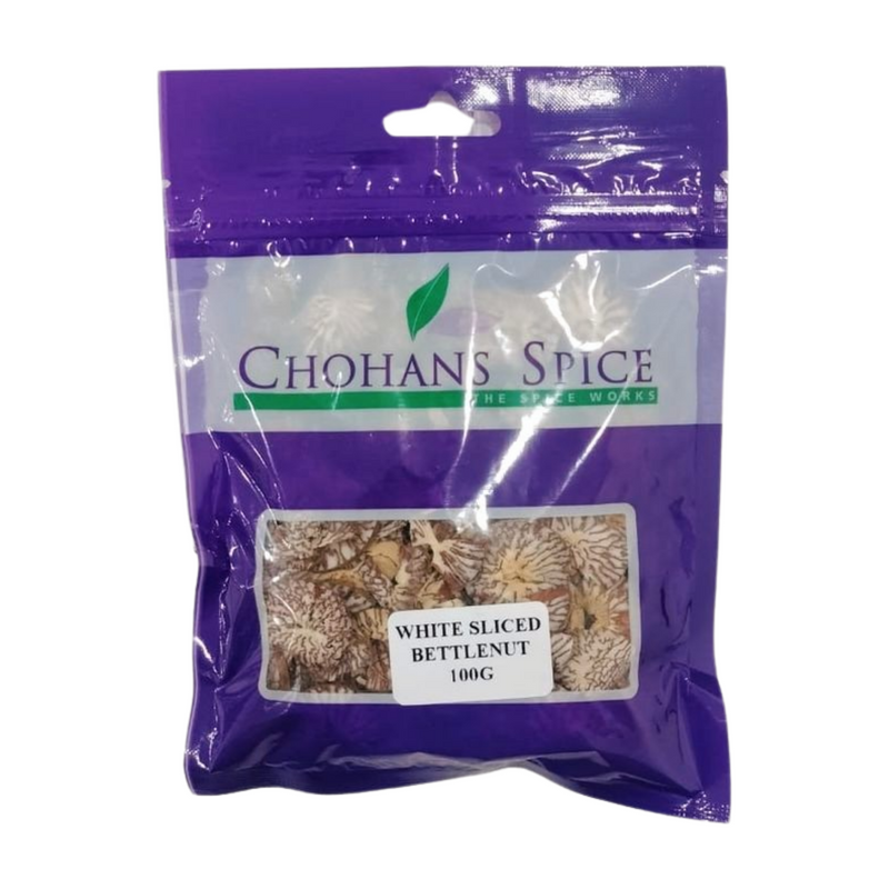WHITE SLICED BEETLENUT 100GM