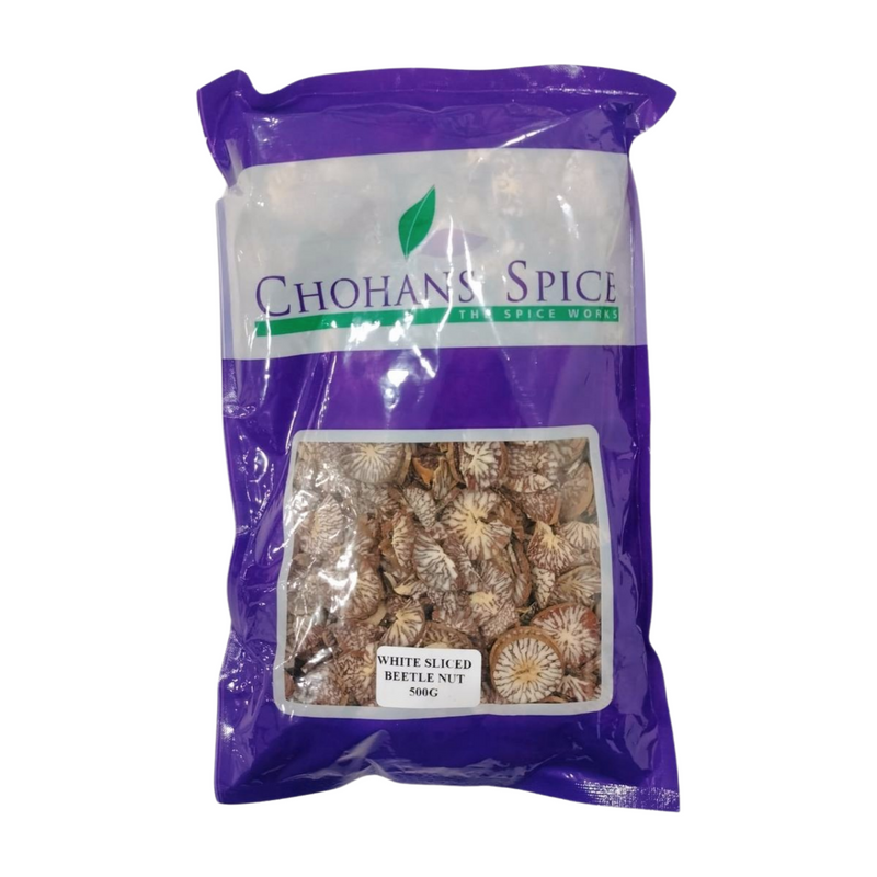 WHITE SLICED BEETLENUT 500GM