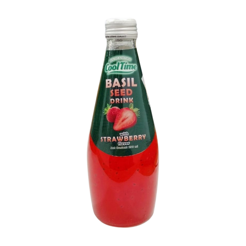 BASIL SEED DRINK STRAWBERRY 290ML