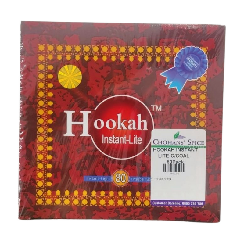 HOOKAH INSTANT-LITE CHARCOAL 1 BOX