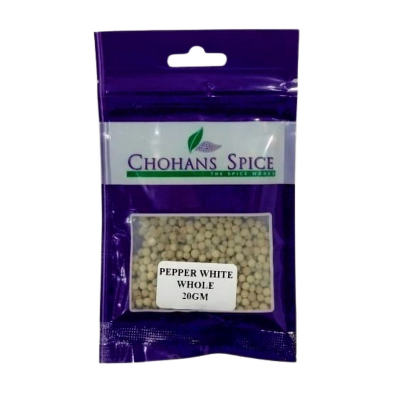 PEPPER WHITE WHOLE 20GM