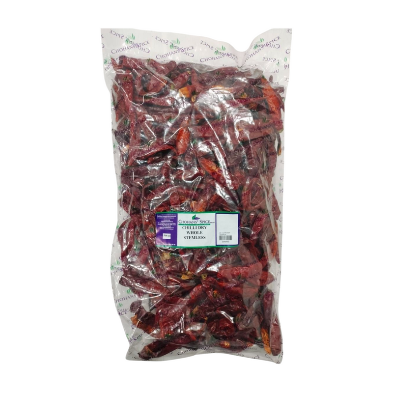 CHILLI DRY WHOLE  STEMLESS 500GM
