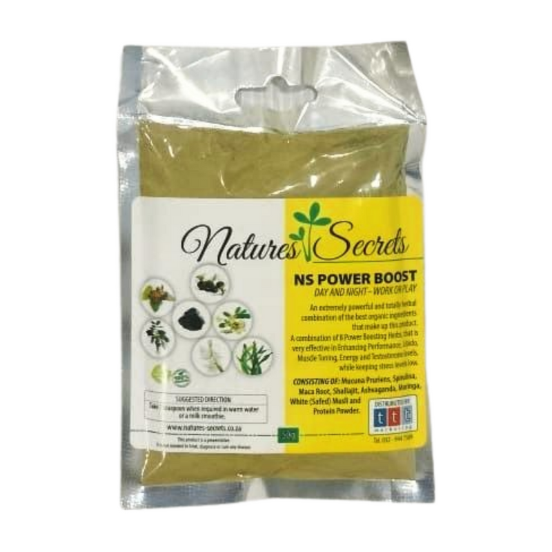 NATURES SECRET POWER BOOST 50GM