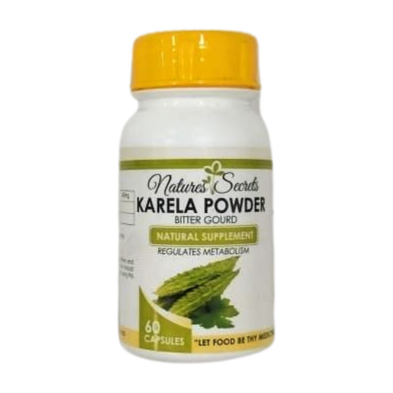 NATURES SECRET KARELA POWDER 60 CAPSULES