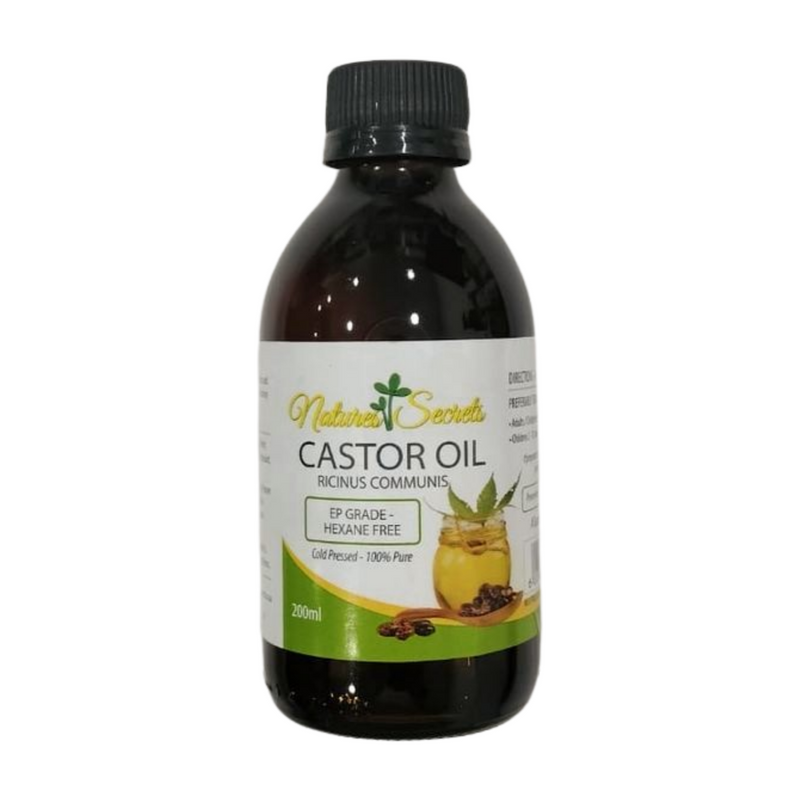 NATURES SECRET CASTOR OIL 200ML