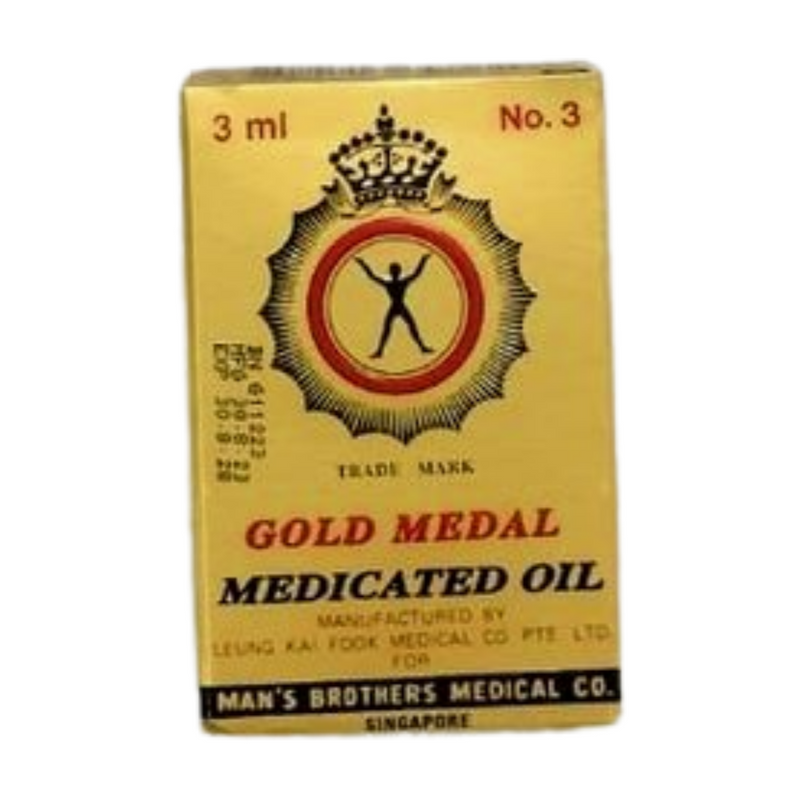 GOLD MEDAL MEDICATED OIL 3ML