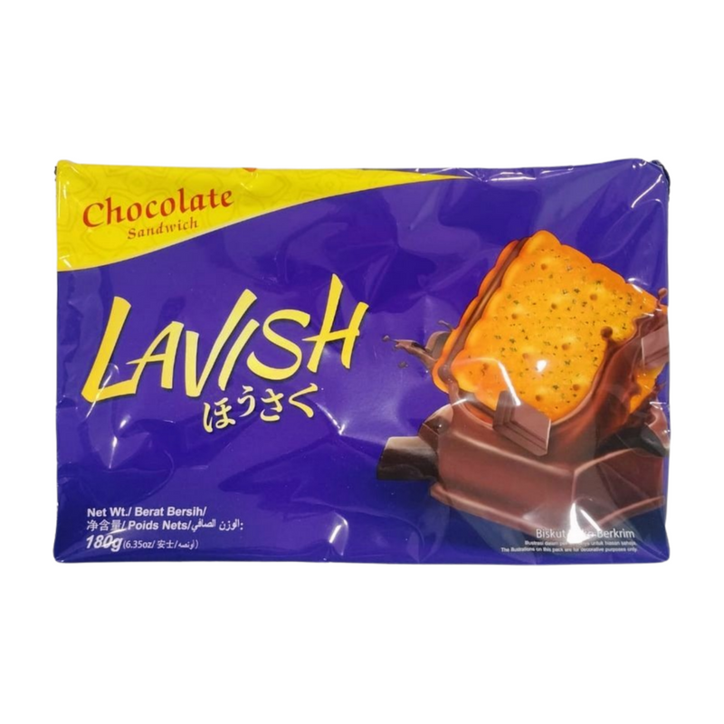 LAVISH CHOCOLATE SANDWICH 180GM