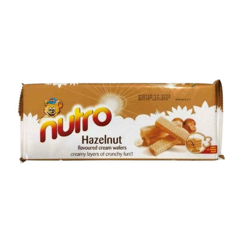 NUTRO HAZELNUT WAFERS 75GM