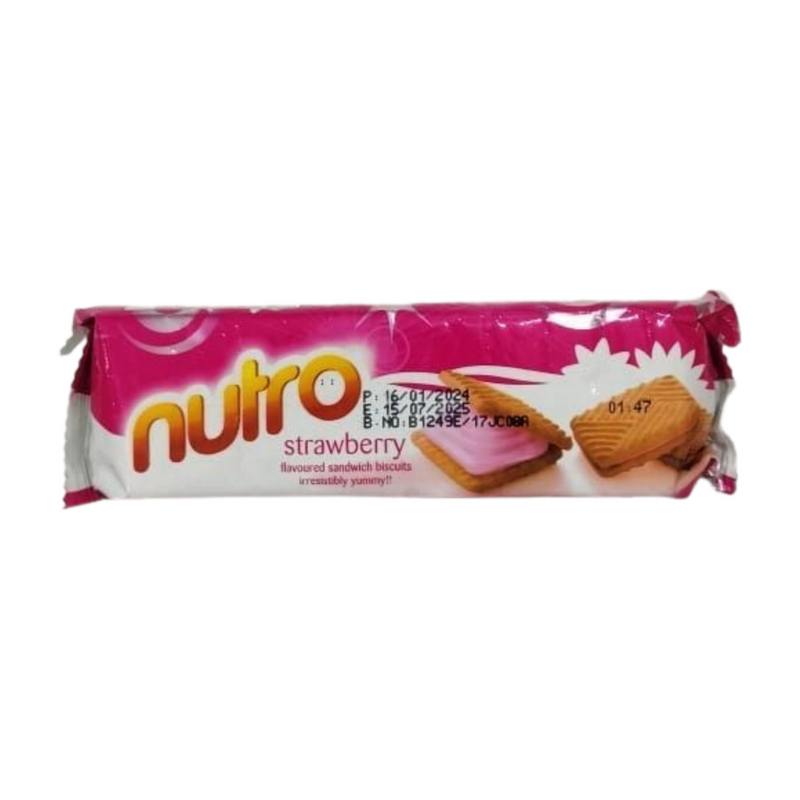 NUTRO CREAM STRAWBERRY BISCUITS 82.5GM