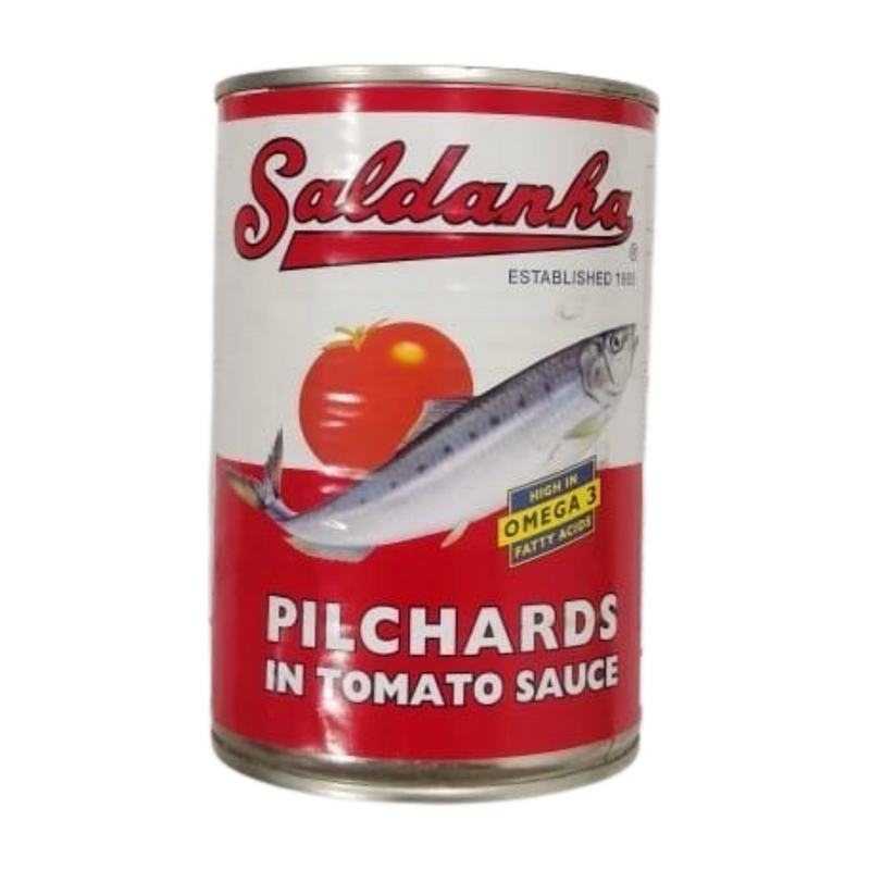 SALDANA PILCHARDS IN TOMATO SAUCE 400GM