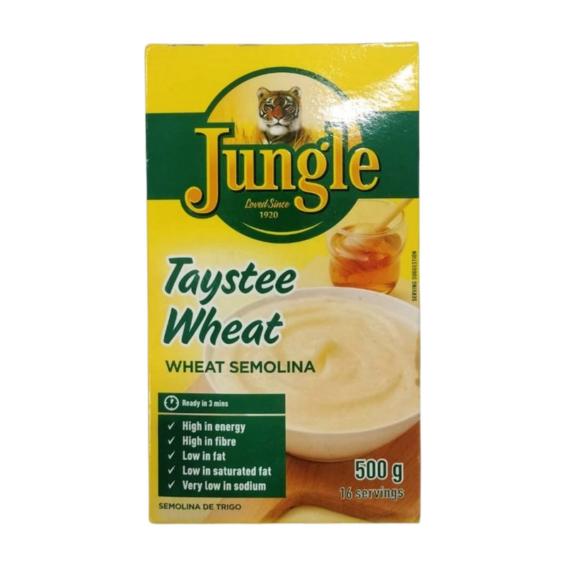 JUNGLE TAYSTEE  WHEAT SEMOLINA 500GM