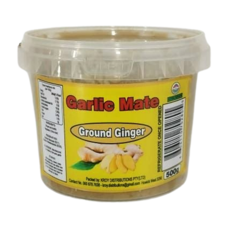 GARLIC MATE GROUND GINGER 500GM