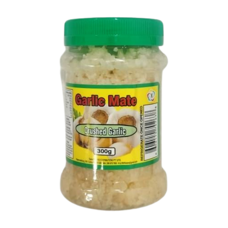 GARLIC MATE CRUSHED GARLIC 300GM