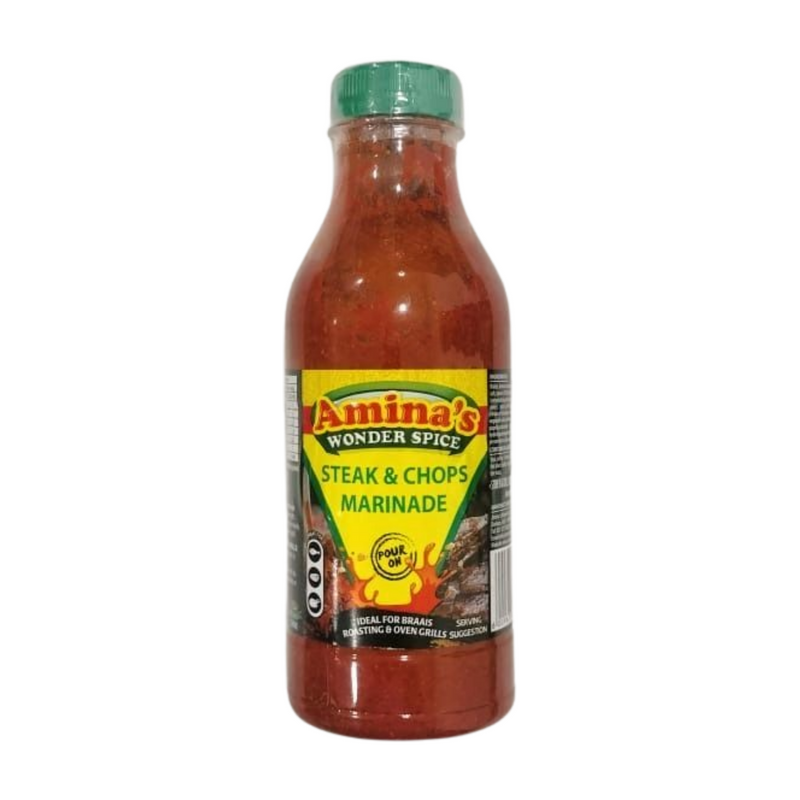 AMINAS STEAK & CHOPS POUR ON MAR 500ML