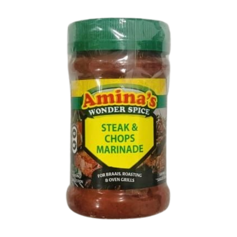 AMINAS STEAK & CHOPS MARINADE 325GM