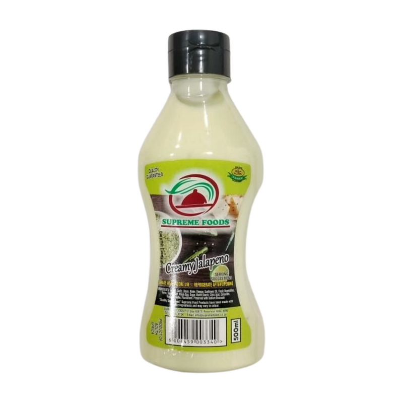 SUPREME CREAMY JALAPENO 500ML