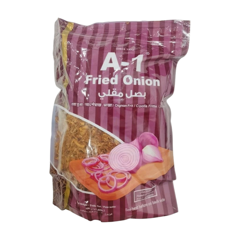 A1 FRIED ONIONS 500GM