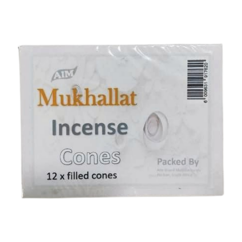 AIM INCENSE CONE MUKHALLAT 12'S