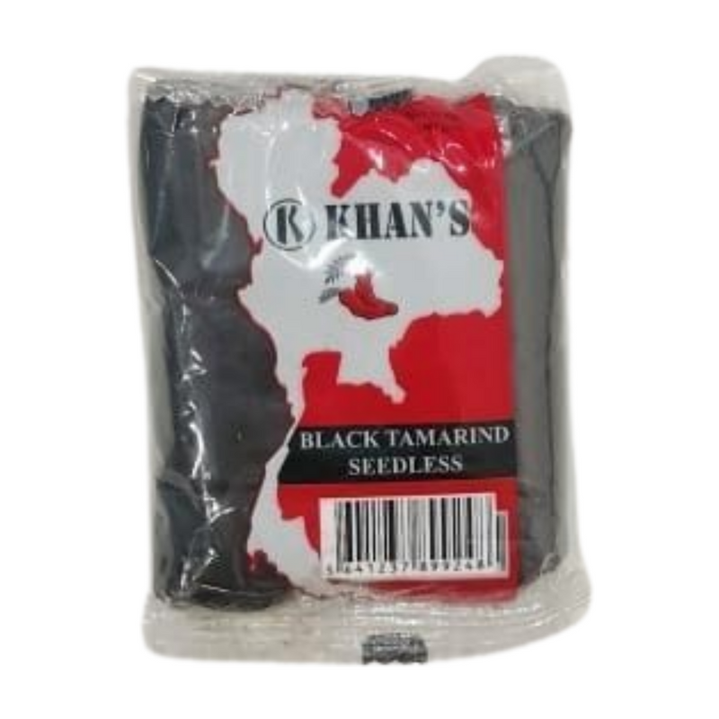 KHANS BLACK TAMARIND (SEEDLESS) 100GM