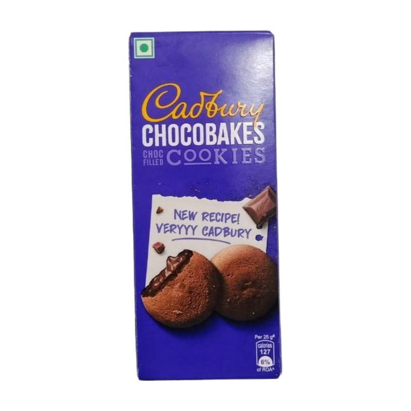 CADBURY CHOCOBAKES CHOC FILLED COOKIES 75GM