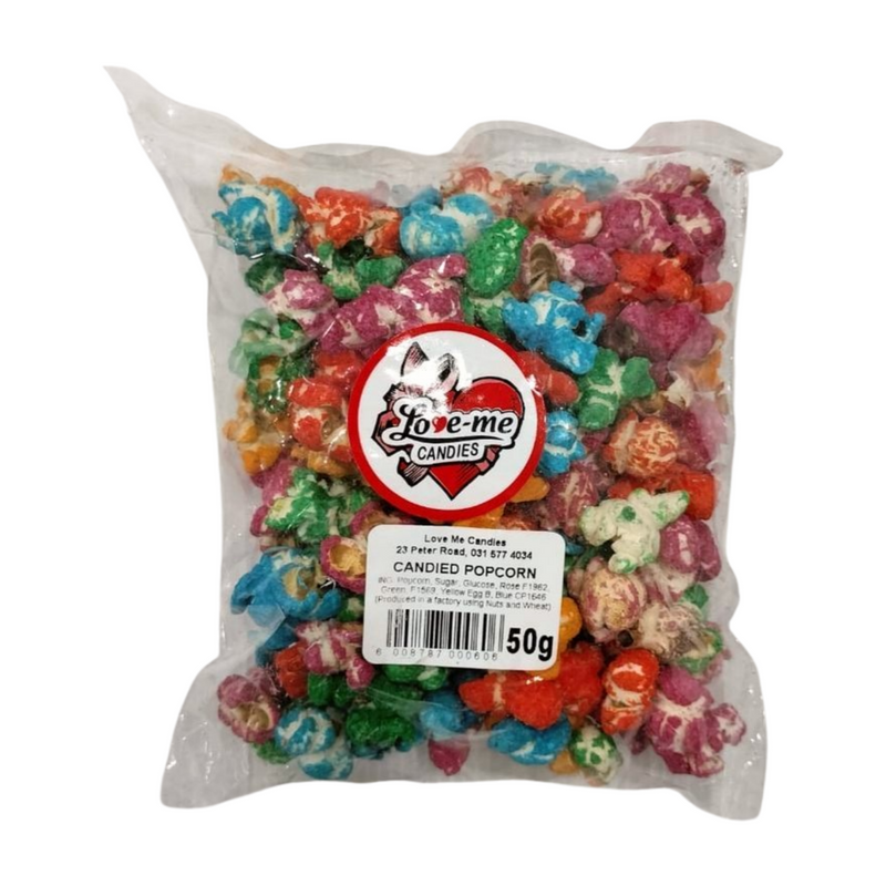 LOVE ME CANDIES CANDIED POPCORN 50GM