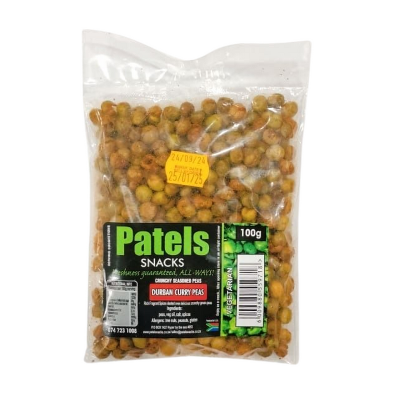 PATELS DURBAN CURRY PEAS 100GM