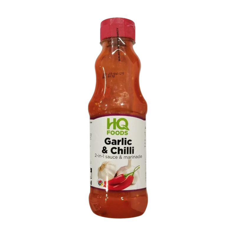 HQ GARLIC & CHILLI SAUCE/ MARINADE 500ML