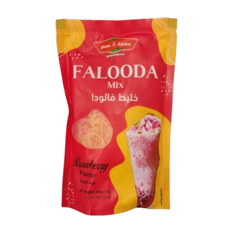 SHAAN-E-KITCHEN FALOODA STRAWBERRY MIX 200GM