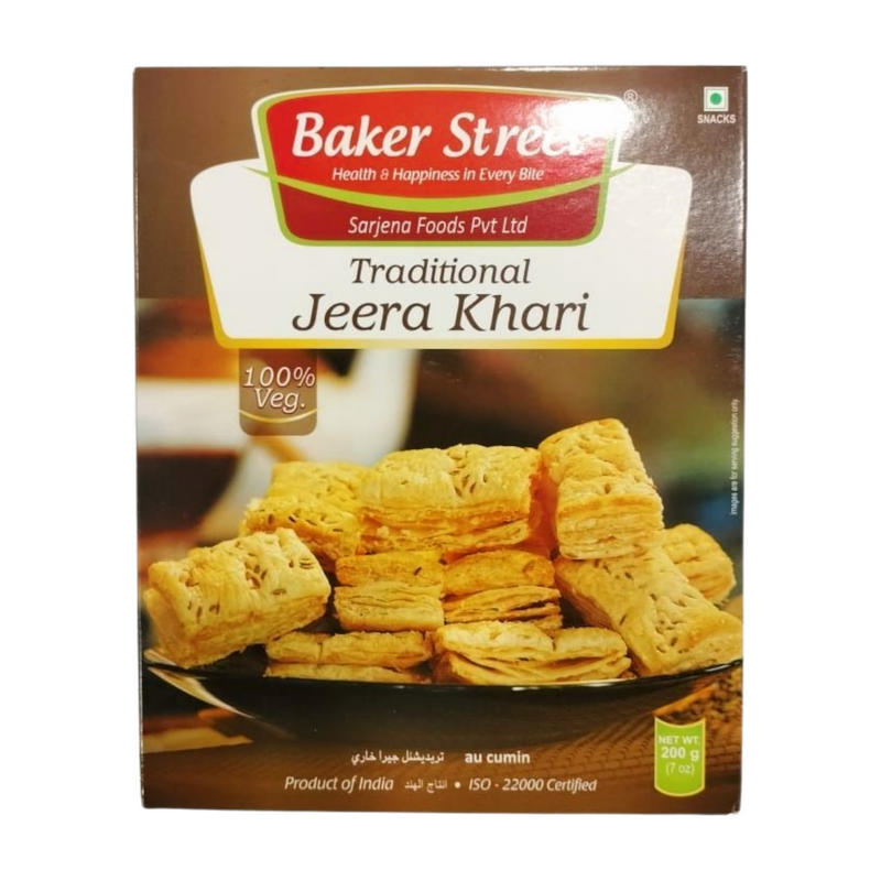 BAKER STREET TRADITIONAL JEERA KHARI 200GM