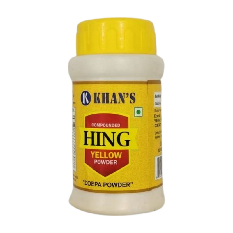 KHANS HING YELLOW PWODER 100GM