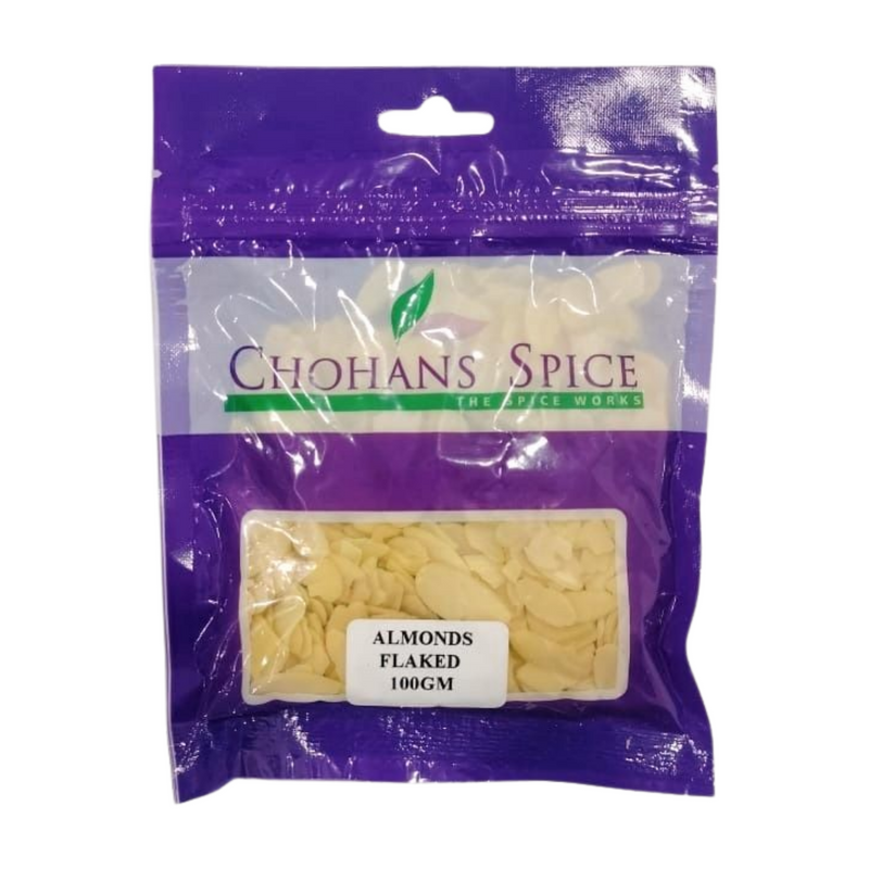 FLAKED ALMONDS 100GM