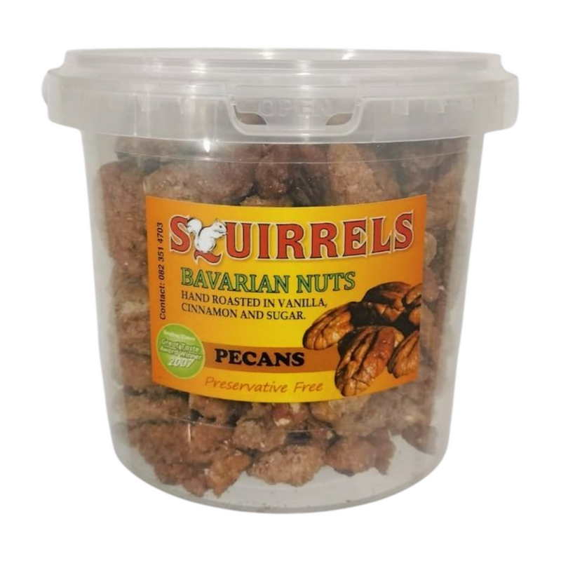 SQUIRRELS BAVARIAN MIXED NUTS 500GM TUB