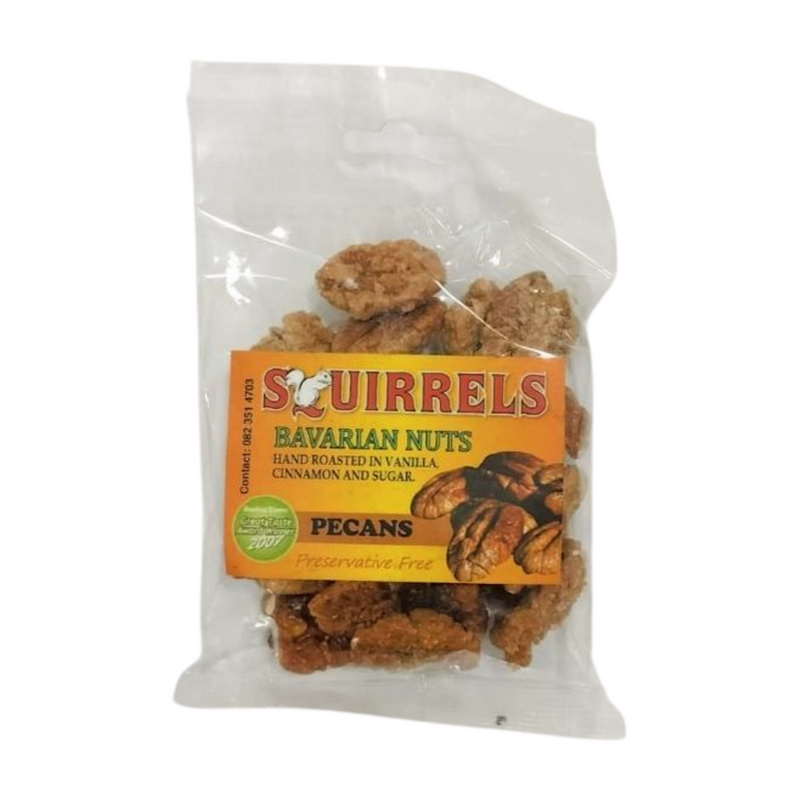 SQUIRRELS BAVARIAN PECAN NUTS 70GM