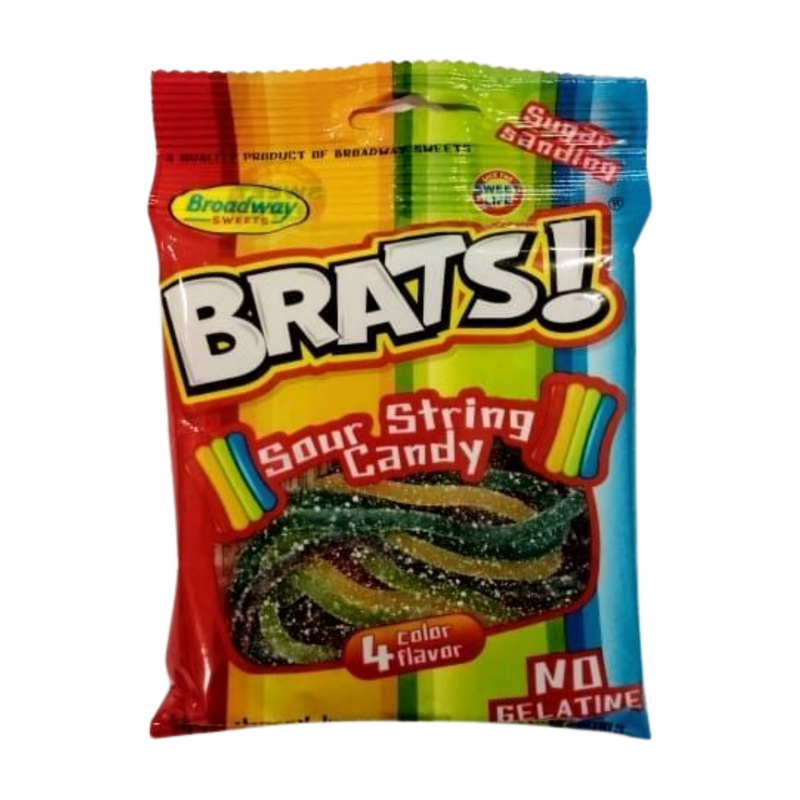 BRATZ SOUR STRING CANDY 50GM