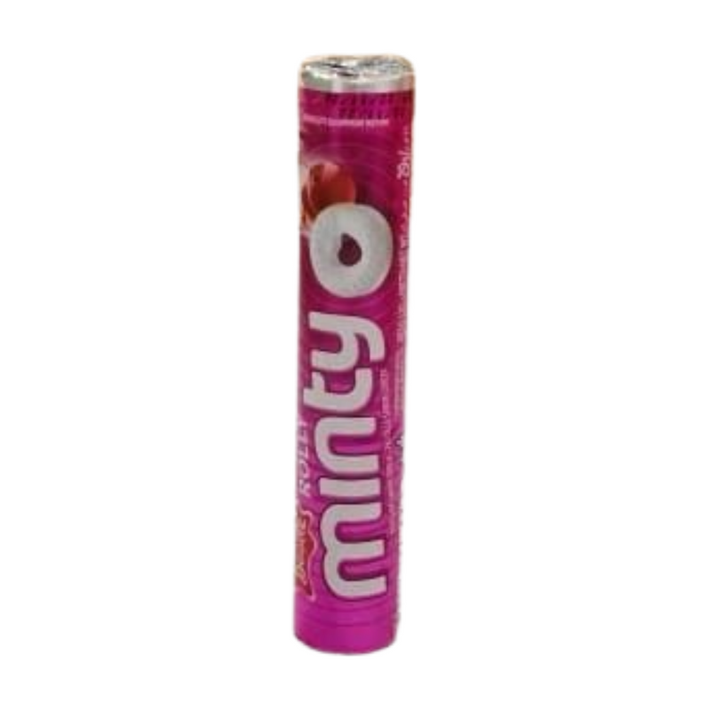 ROLLY MINTY CHERRY FLAVOURED MINTS 29GM