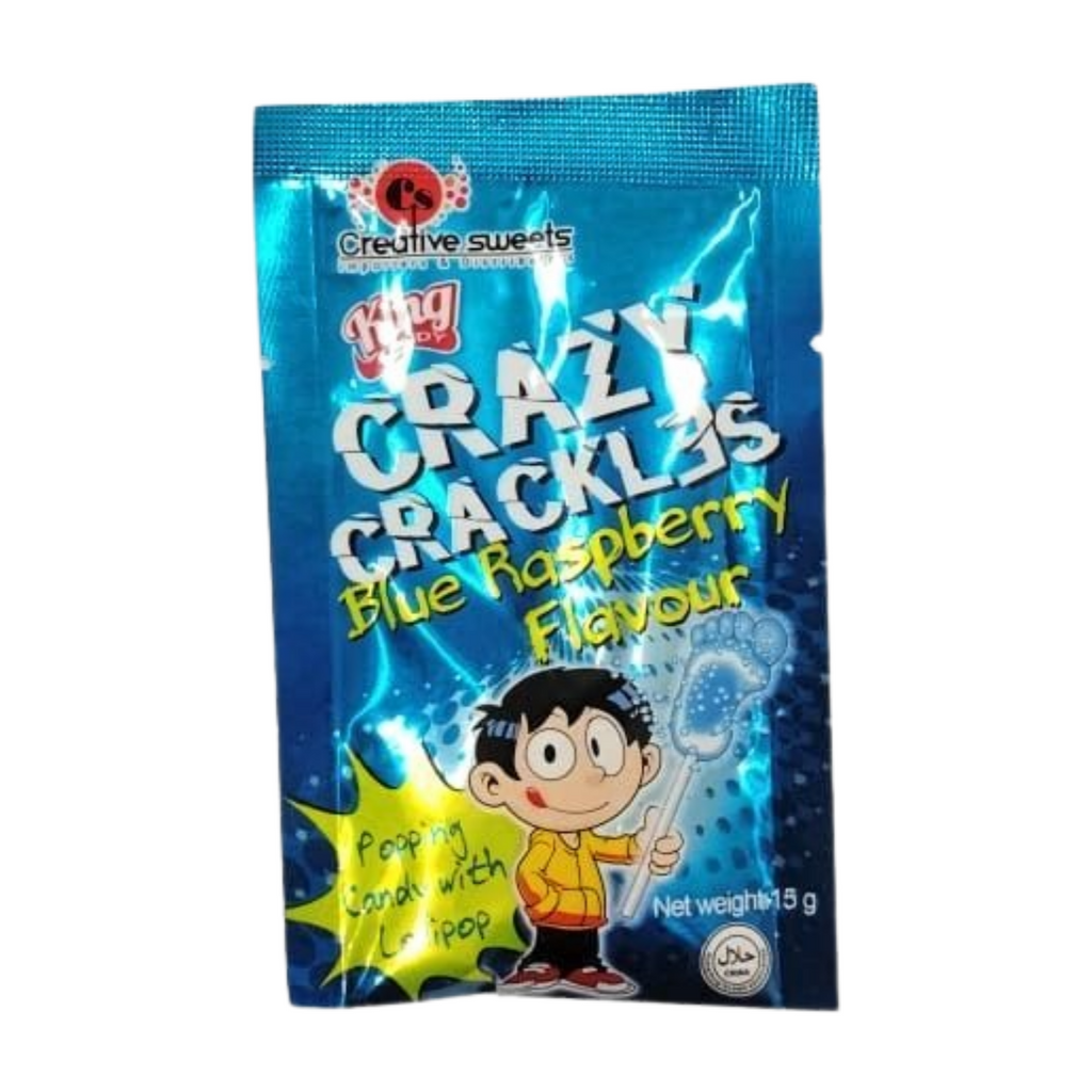 CRAZY CRACKLES BLUE RASPBERRY FLAVOUR 15GM — Chohans Spice