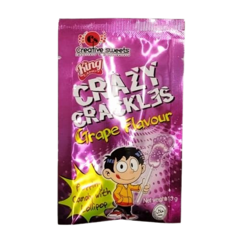 CRAZY CRACKLES GRAPE FLAVOUR 15GM