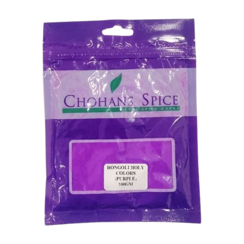 HOLI COLOUR POWDER GREEN PURPLE 100GM