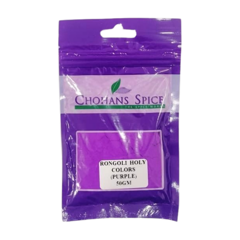 HOLI COLOUR POWDER PURPLE 50GM