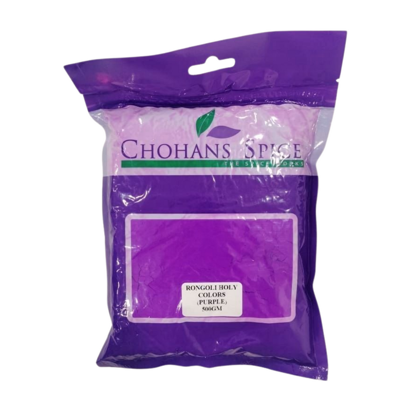 HOLI COLOUR POWDER PURPLE 500GM