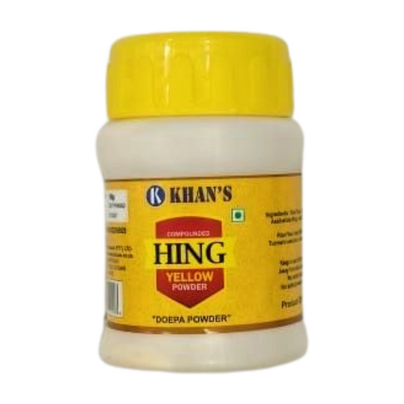KHANS HING YELLOW POWDER 50GM